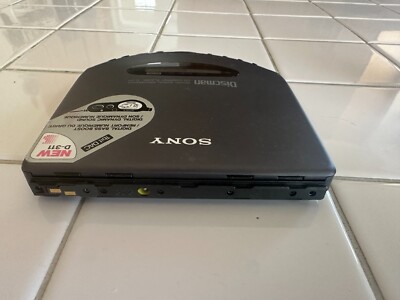 WORKING Sony D-311 Discman Portable CD Player RARE VINTAGE