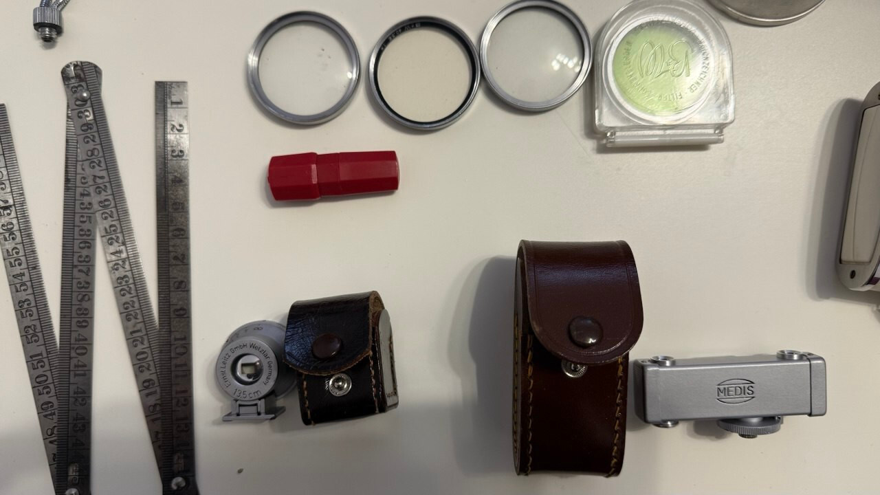 W. Voss Diax 1a Schneider-Kreuznach Xenar 2.8/45mm und 1:4/135mm