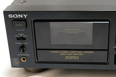 SONY K-222ESG ジャンク カセットドアオープンしません SK] [Sa251412