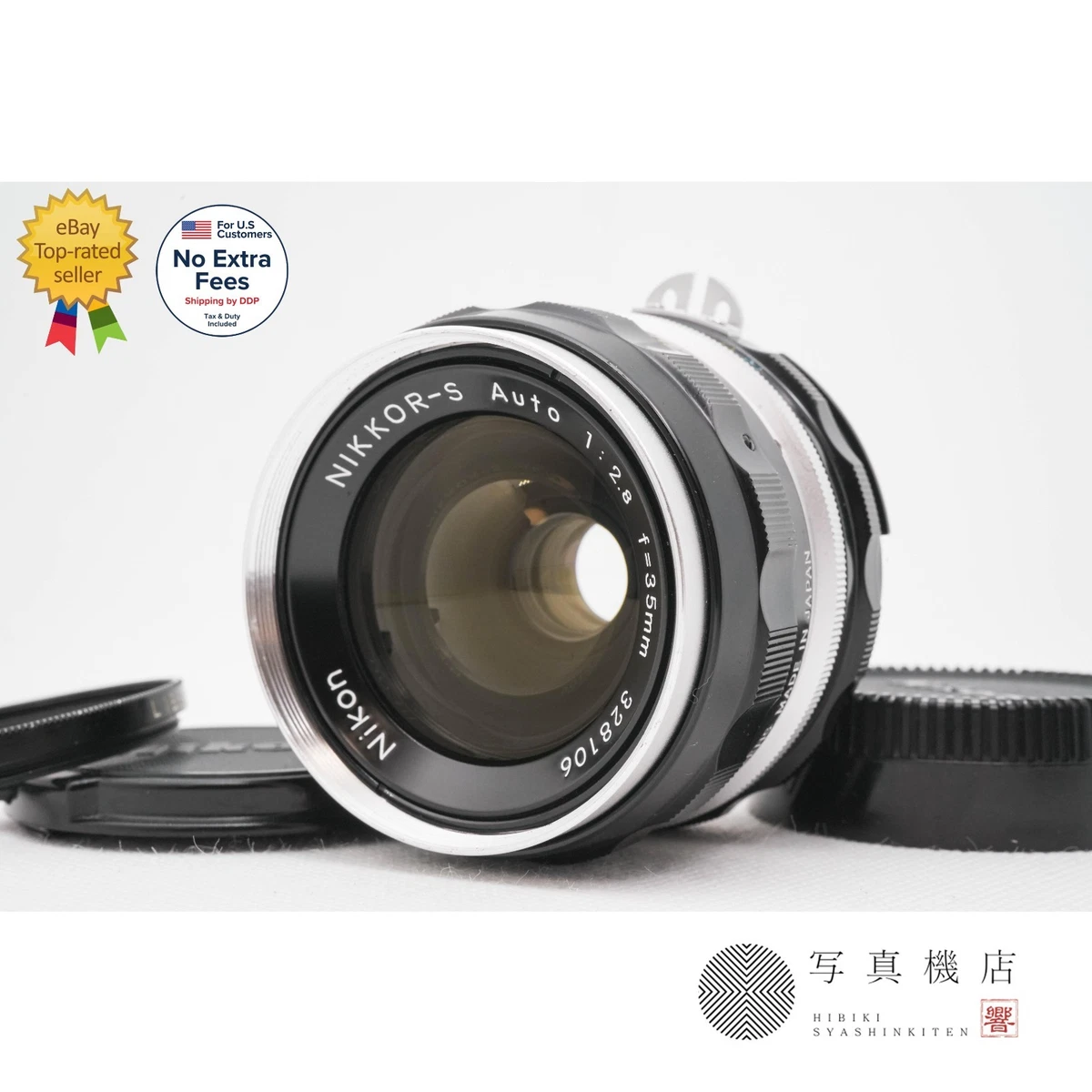 Nikon NIKKOR f/2.8 Camera Lenses 35mm Focal for sale | eBay