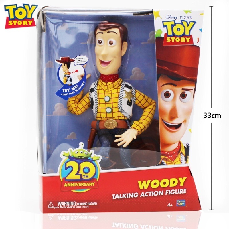 Disney Pixar Toy Story 20th Anniversary Woody Talking Action