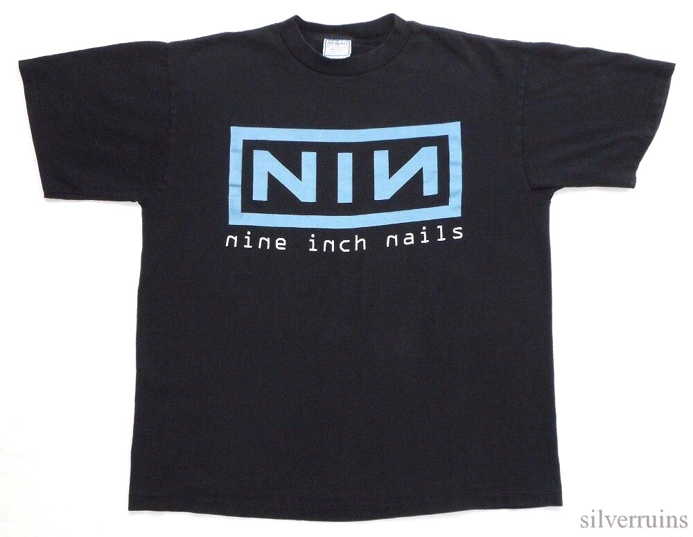 Nine Inch Nails Vintage T Shirt 1996 Concert Tour NIN Nothing