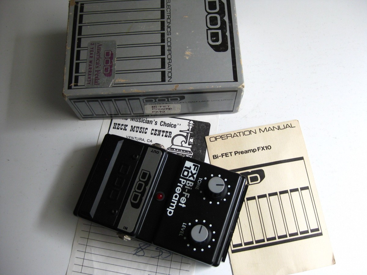 DOD FX10 Bi-Fet Preamp ジャンク DOD FX10 Bi-Fet Preamp ジャンク