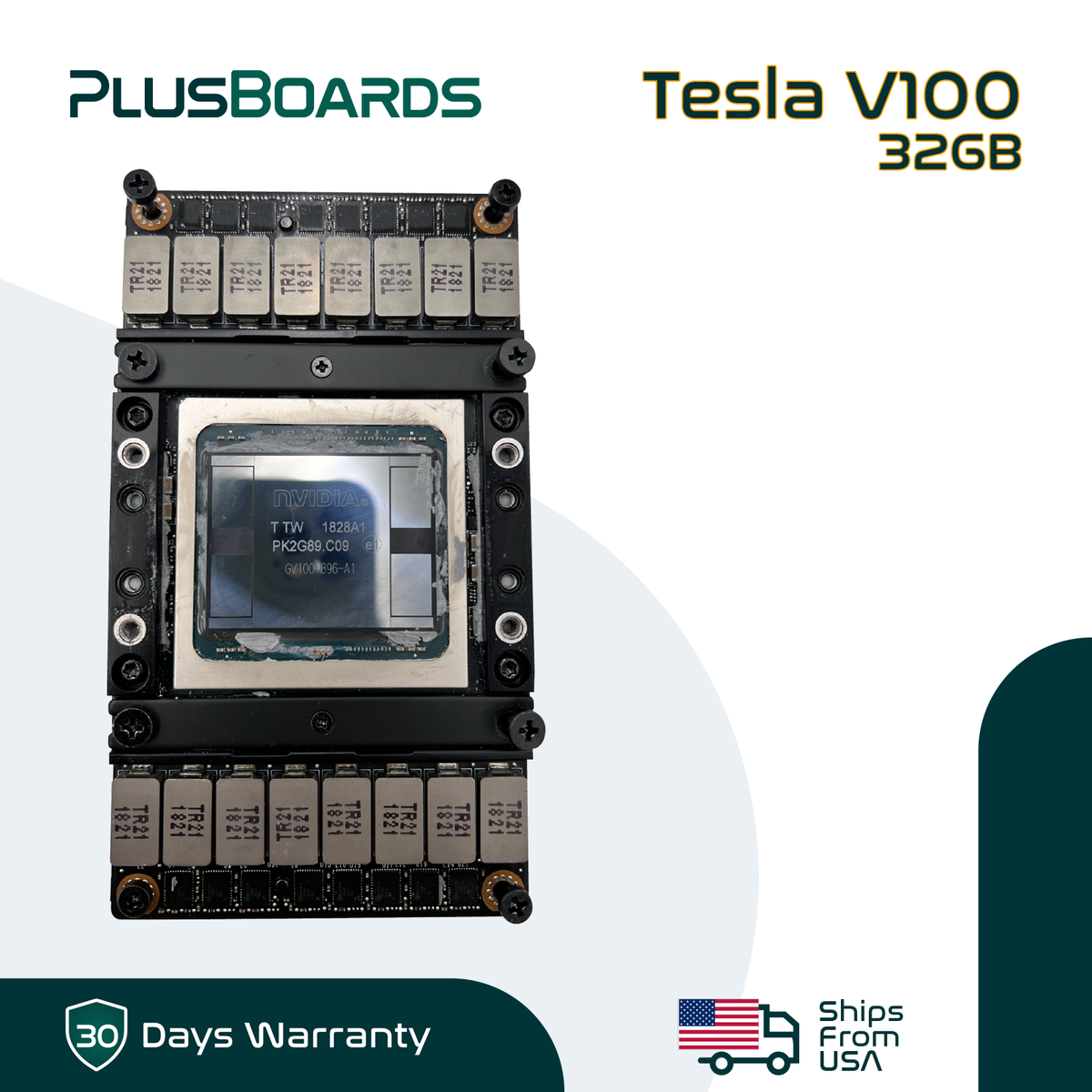 NVIDIA Tesla V100 SXM2 32GB HBM2 GPU Accelerator Server Deep