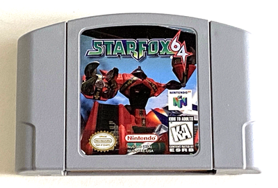Star Fox 64 Nintendo 64 N64 Authentic Game Cartridge Space Shooter