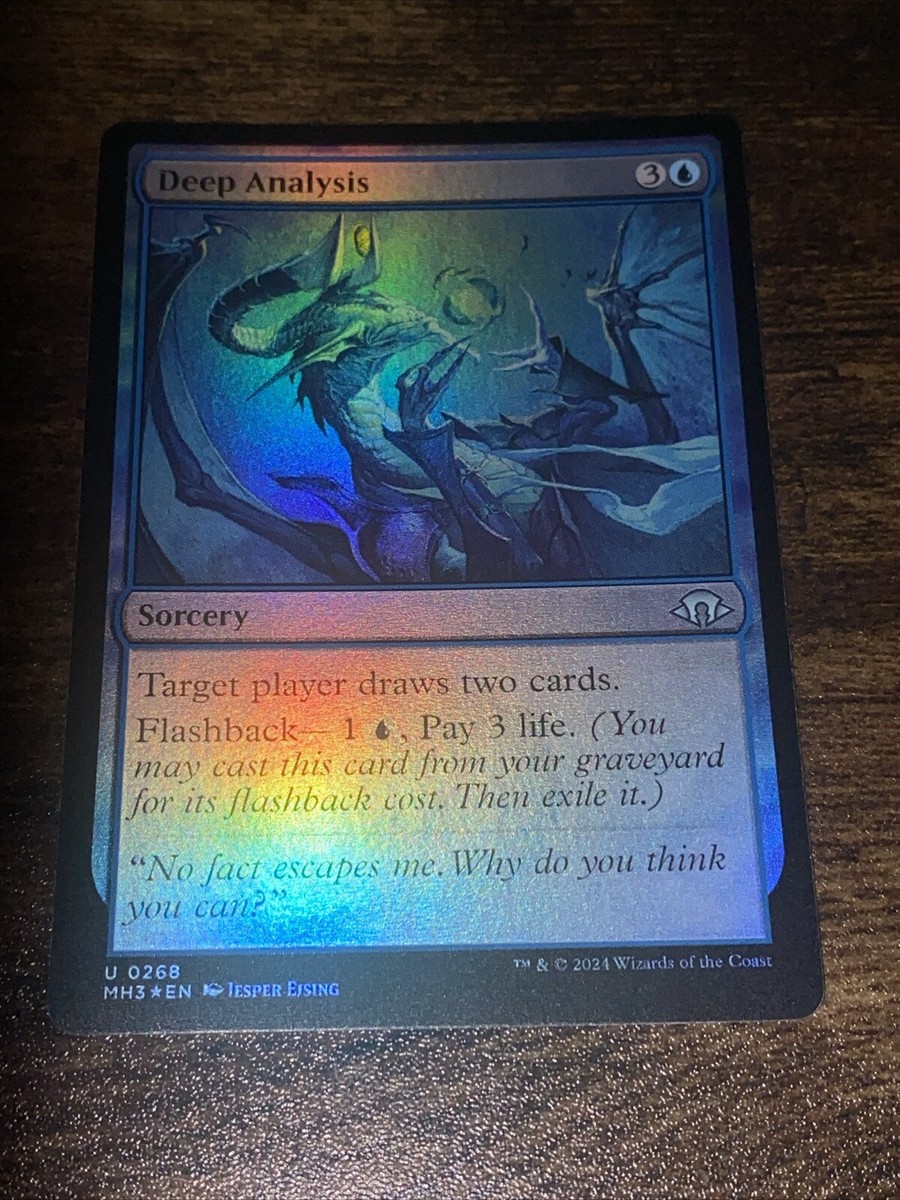 Deep Analysis 0268 Foil Modern Horizons 3 MH3 MTG Magic The