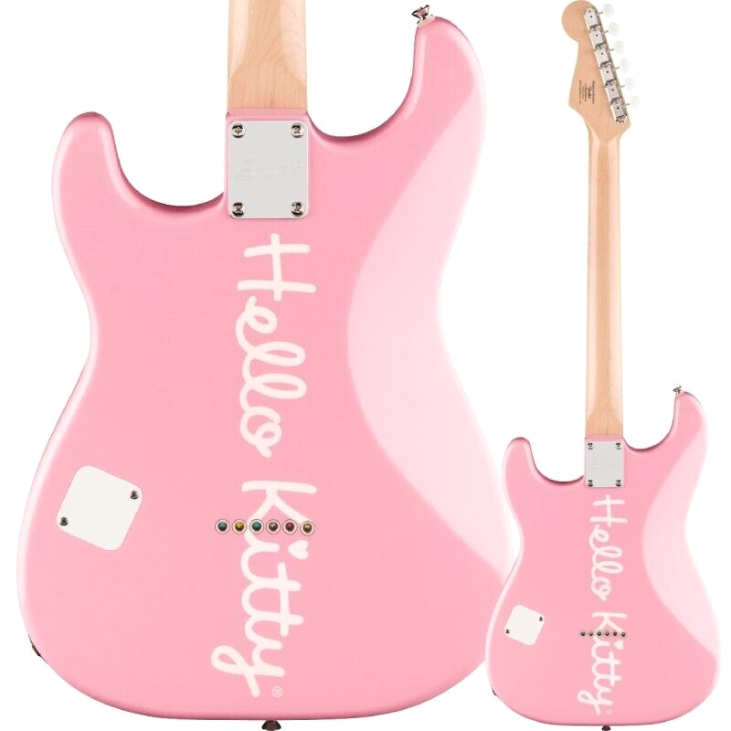 Squier by Fender Limited Edition Hello Kitty Pink Stratocaster