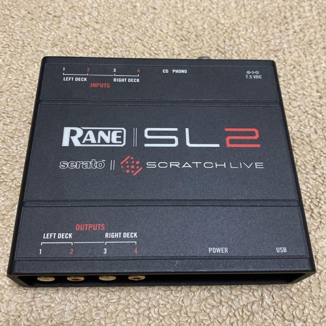 Rane SL2 Serato DJ インターフェース バイナル2枚 CD2枚 Rane Serato