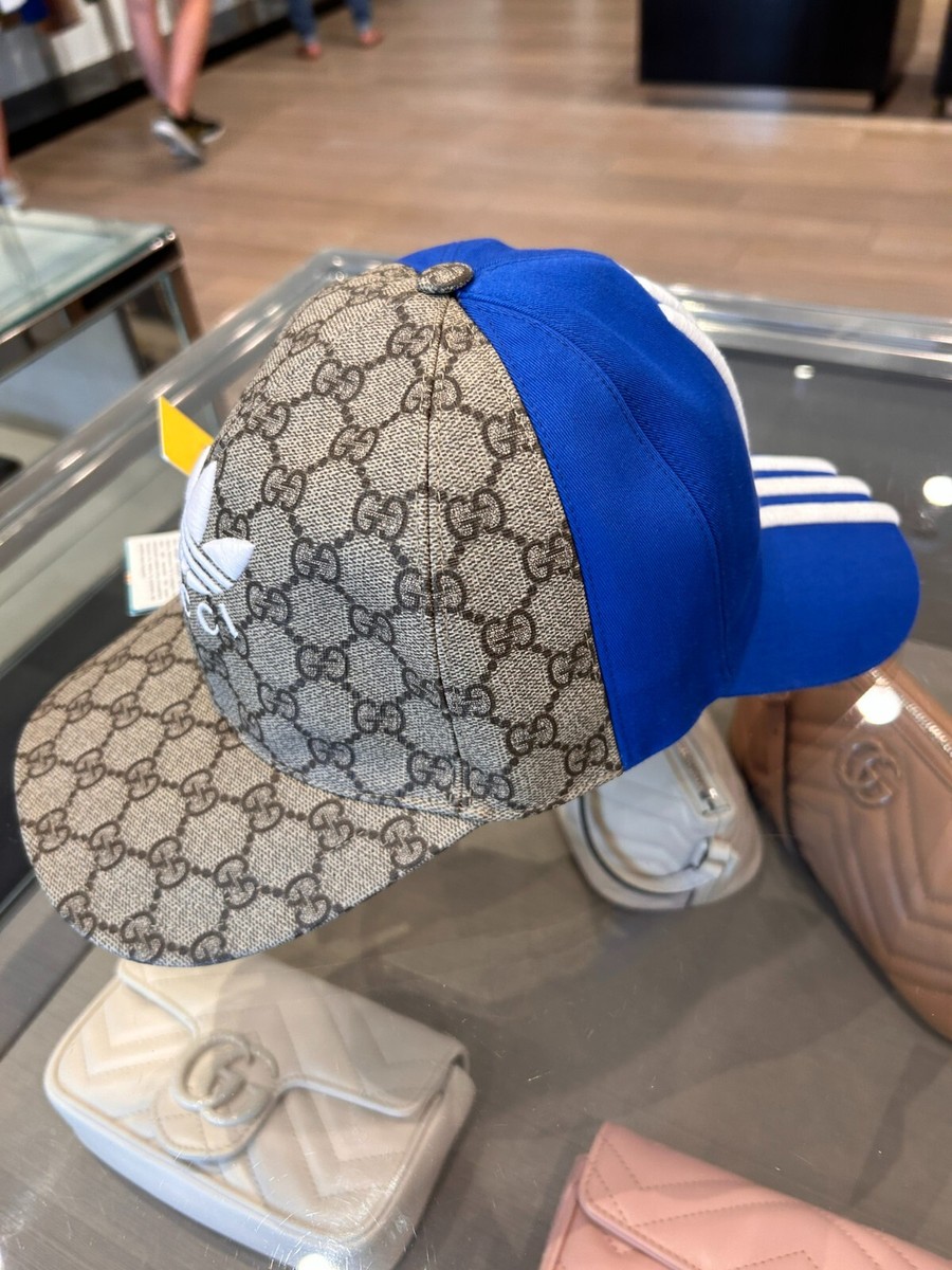 NWT Adidas X Gucci Double Sided Baseball Hat size M 719406-4HAST