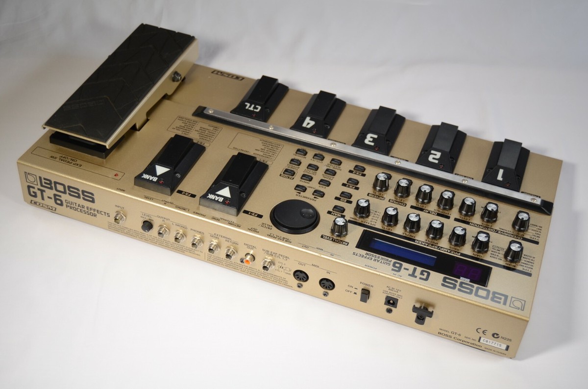 BOSS GT-6 Guitar Effects Processor | eBay