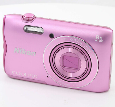 Nikon Coolpix A300 20.05MP Digital Camera Pink 18208264834| eBay