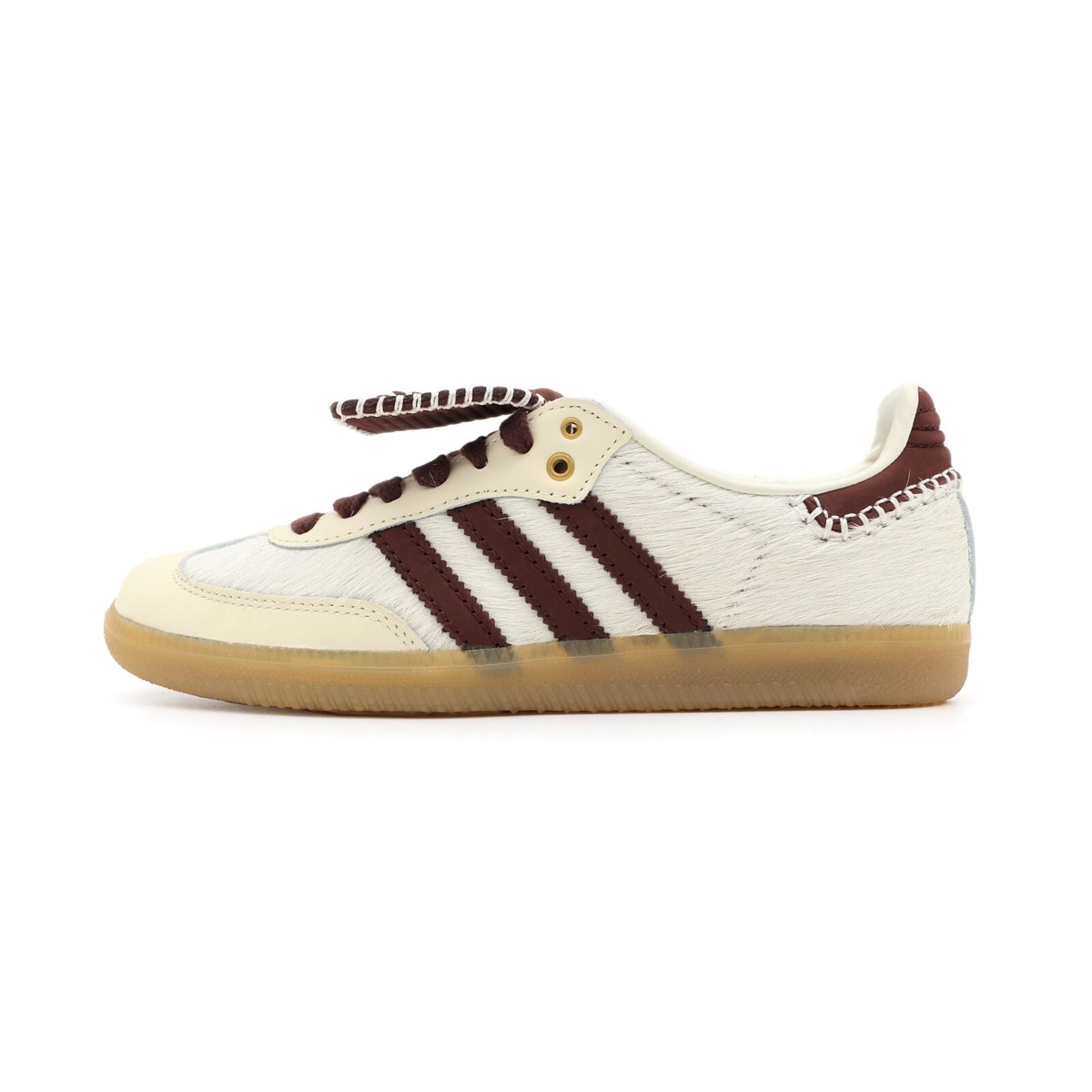 IE0586 Wales Bonner adidas Samba Pony Tonal Low Cream White