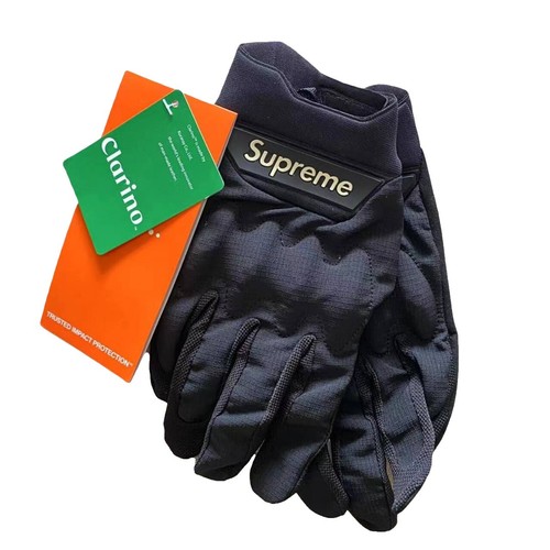 Supreme FW25 WINDSTOPPER Zip Logo Gloves Black Size Medium New