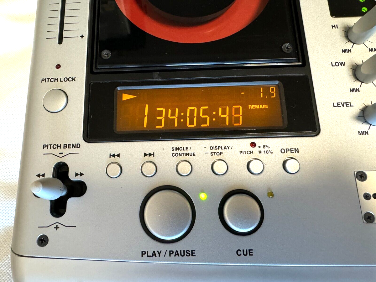 Vestax CDX-16 CDJ Mixer Dual CD Player AC100V | eBay