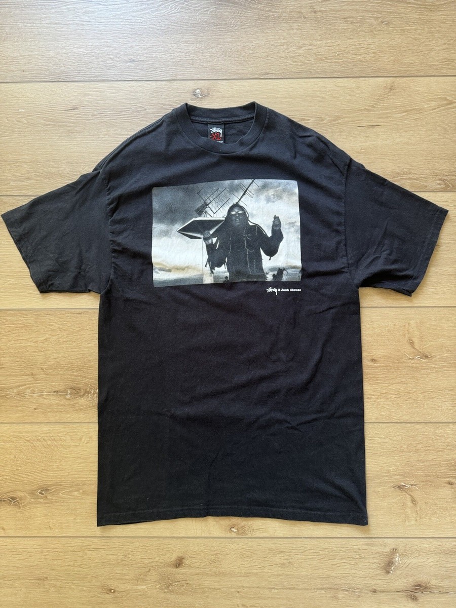 Stussy x Josh Cheuse Tee In Black Size XL Circa 2008 | eBay