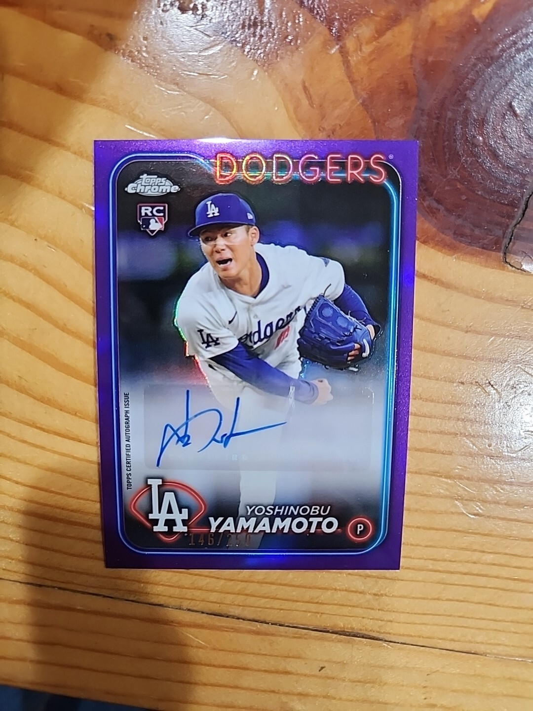 topps千賀滉大直筆サイン入り RCパッチカード