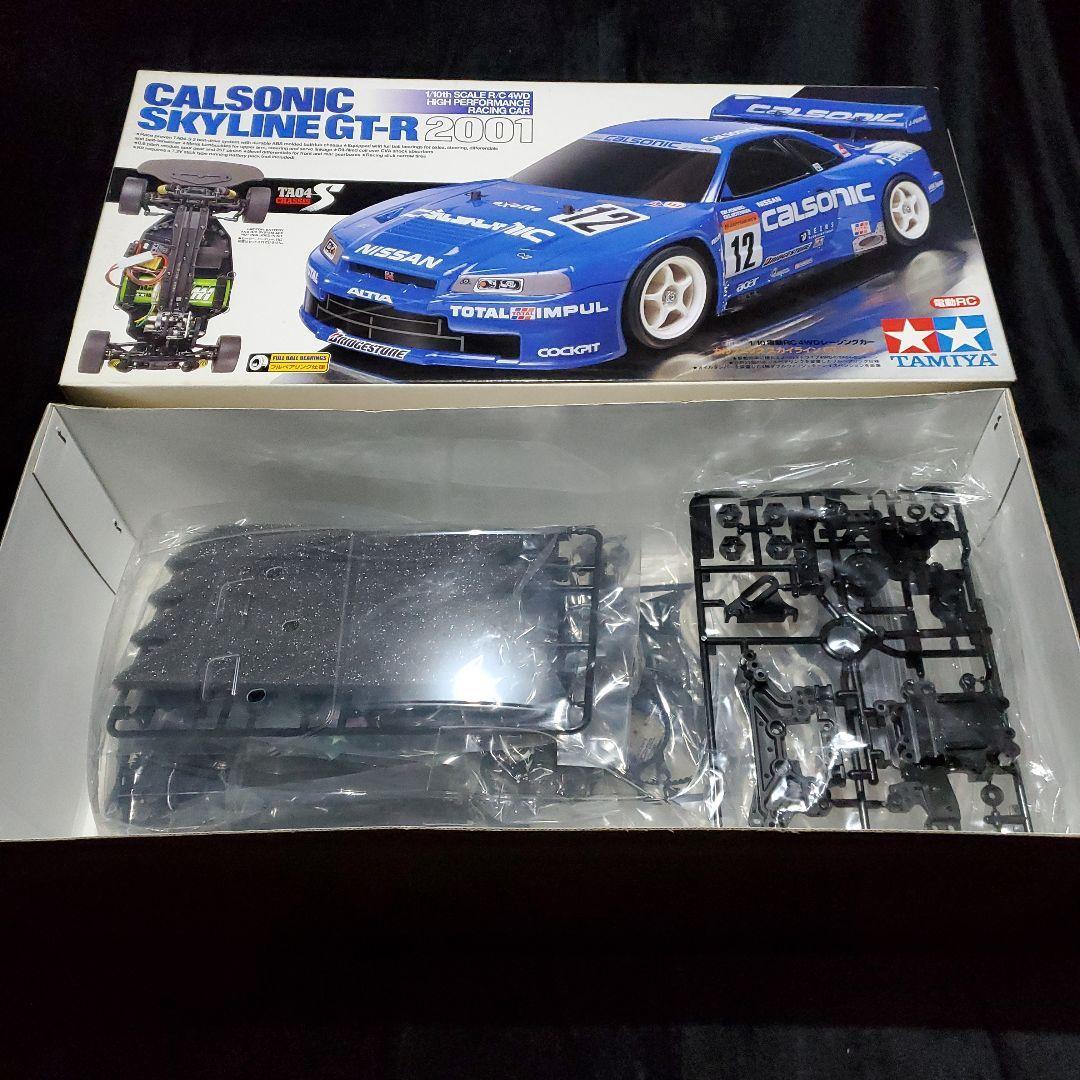 タミヤ TA04S 1/10 スカイライン GT-R 2001 R34 絶版商品 タミヤ TA04S