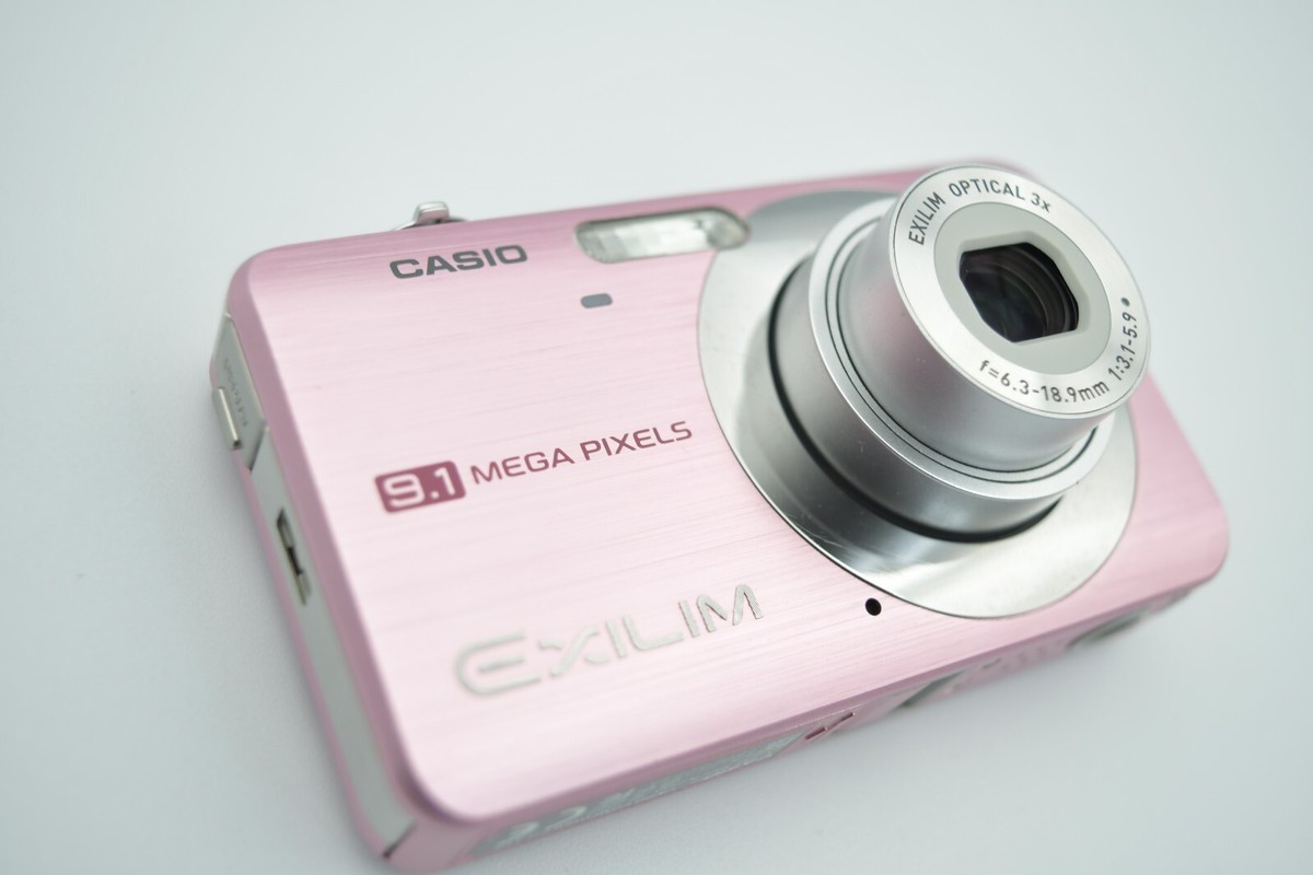 Excellent 5]Casio Digital Camera Exilim EX-Z85 9.1MP PINK Charger