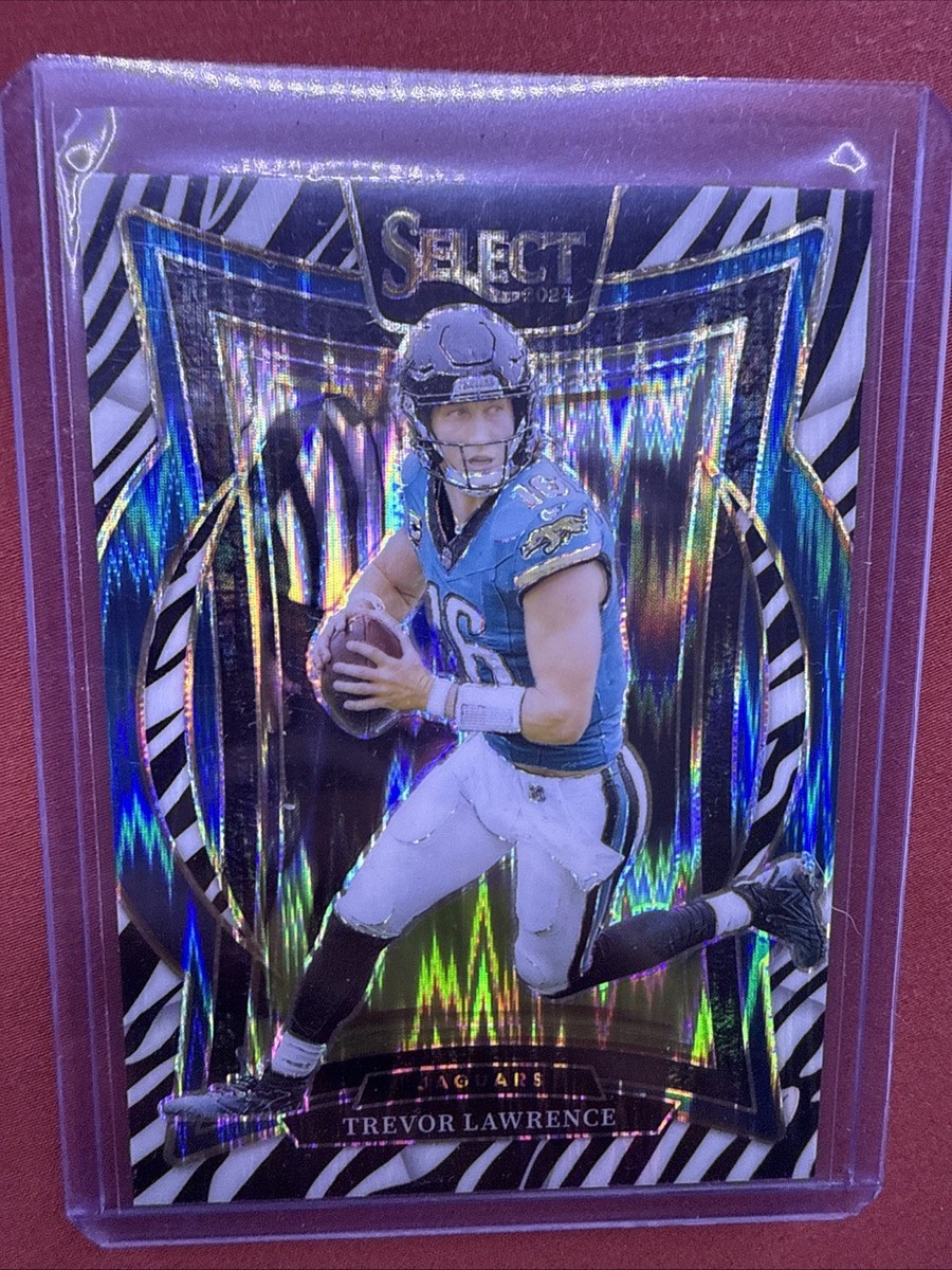 2024 Panini Select - Concourse Trevor Lawrence #98 Zebra SSP | eBay
