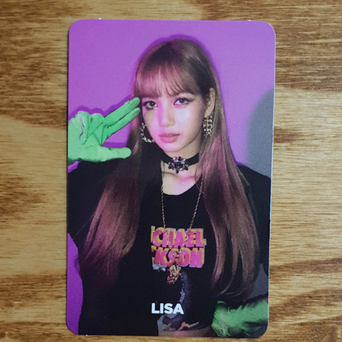 BLACKPINK HOUSE ポストカード LISA Lisa Official Photocard