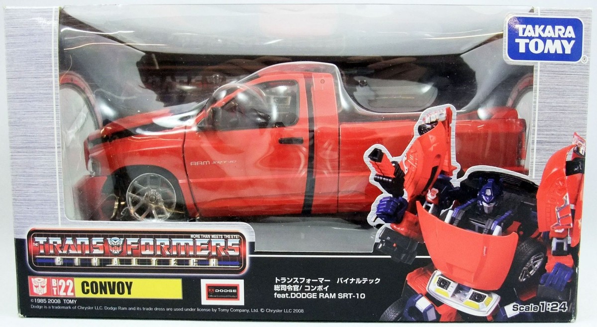 Takaratomy Transformers Binaltech BT-22 CONVOY Feat. DODGE RAM SRT