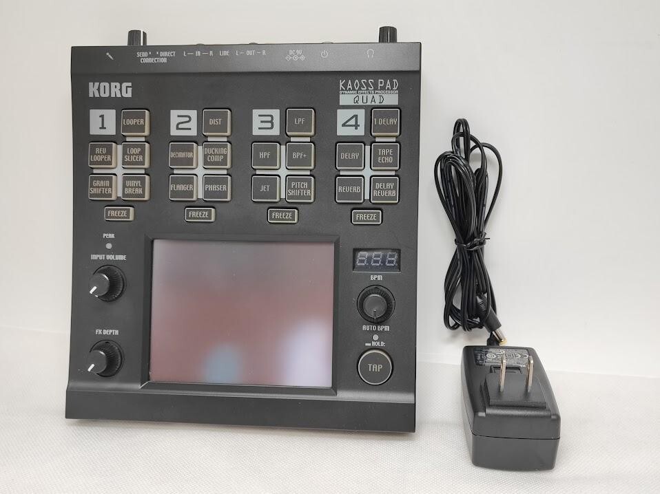 KORG KAOSS PAD ダイナミックエフェクター 動作品 アダプター付き KORG