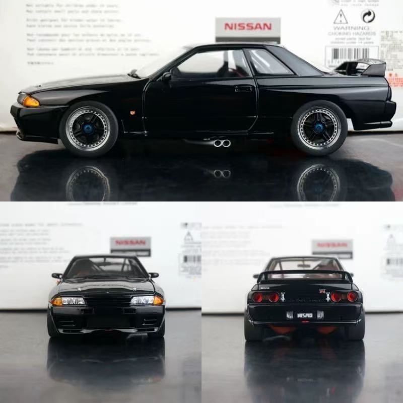 RARE* 1/18 AUTOart Nissan Skyline GT-R GTR R32 Group A (Black) JDM