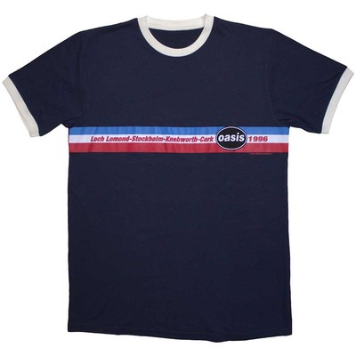 Oasis - 1996 Tour Horizontal Stripes (T-Shirt) | eBay