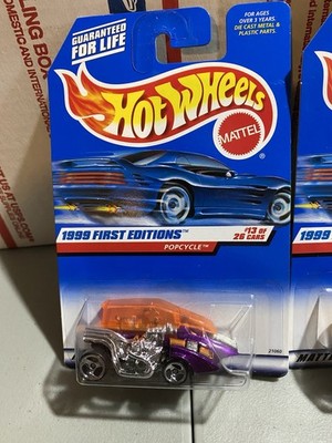 Hot Wheels 1999 2000 First Editions Lot of 5 Mattel Diecast Cars