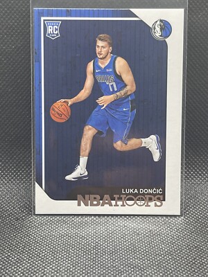 Luka Doncic 2018-19 Panini NBA Hoops Rookie RC #268 Mavericks | eBay
