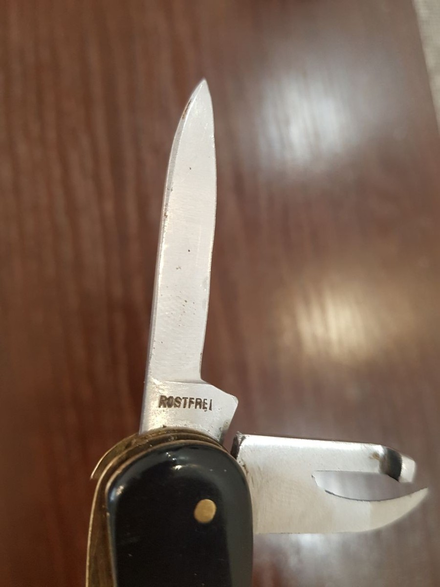 Vintage German Pocket Knife Wilh. Wagner Solingen – Rostfrei