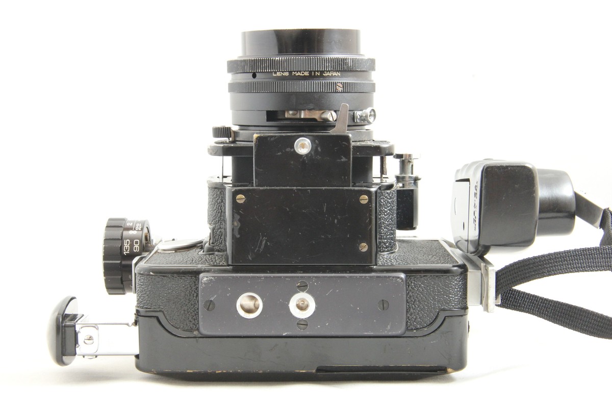 Exc Konica Press 2 6x7 120 Medium Format Film Camera w/Hexanon