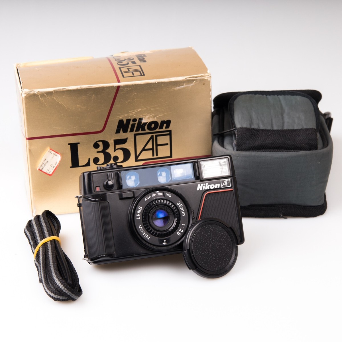 Nikon L35AF 美品 1000 iso FILM TESTED* BOXED Nikon L35AF ISO 1000
