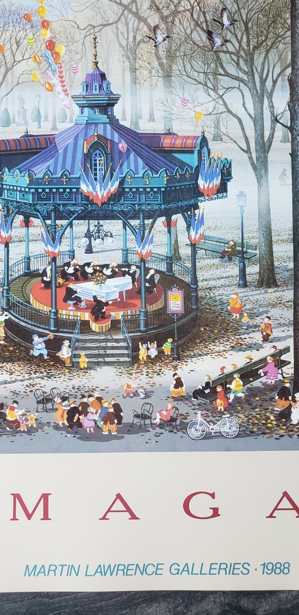 Hiro Yamagata Martin Lawrence Galleries 1988 Original Art