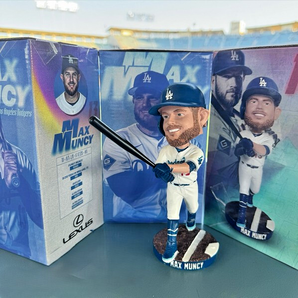 Max Muncy 2024 LA Dodgers Bobblehead SGA | eBay