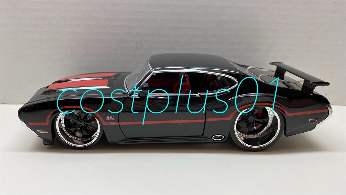 JADA BTM 1970 OLDSMOBILE 442 BLACK 1:24 | eBay