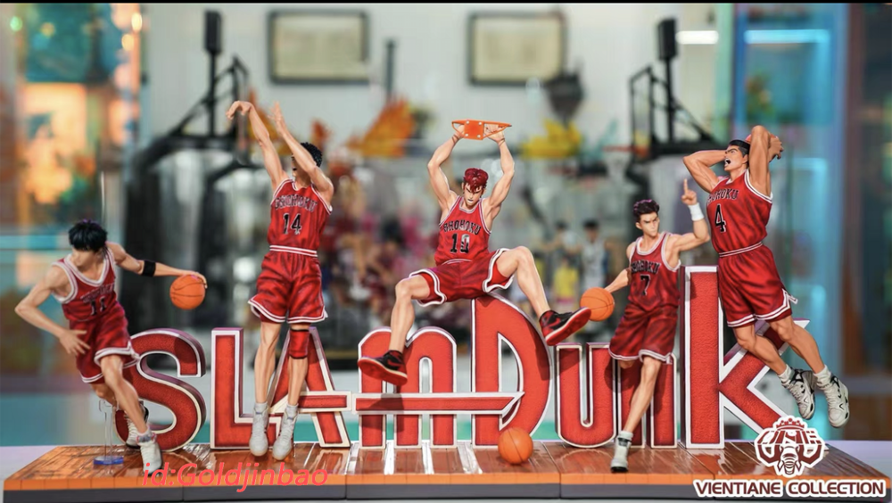 当時物】SLAM DUNK 人形セット 12体 当時物】SLAM DUNK 人形セット 12体