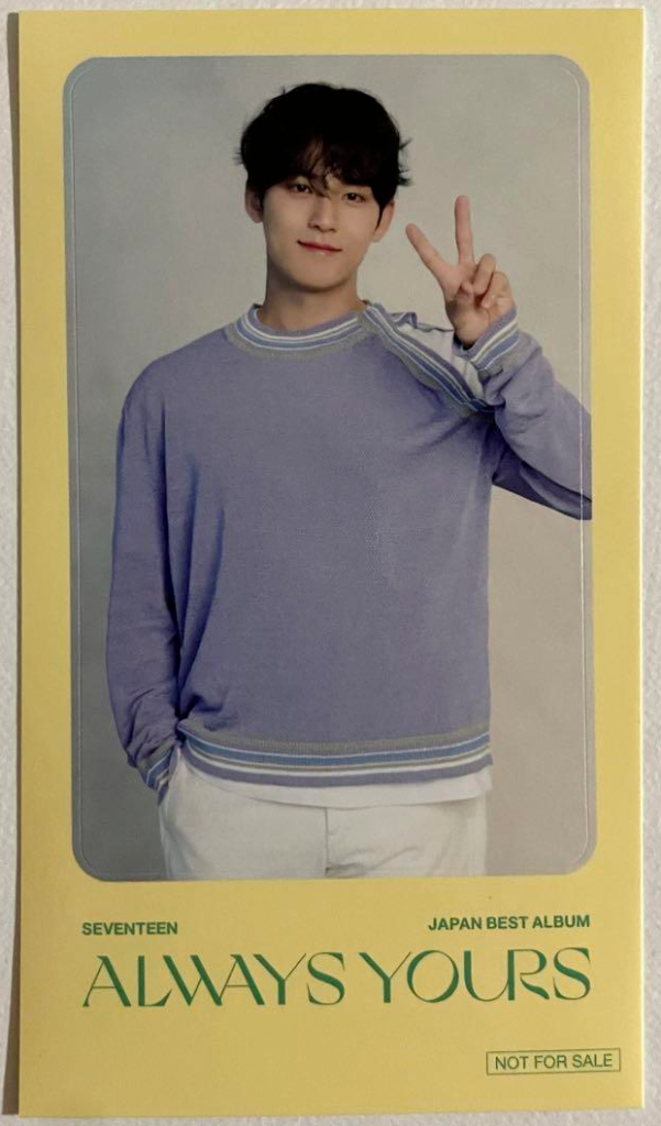 SEVENTEEN BURSTDAY WEVERSE ラキドロ ミンハオ ミンハオ