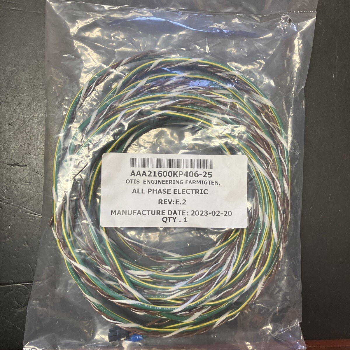 Otis Elevator Engineering All Phase Electric Harness Part