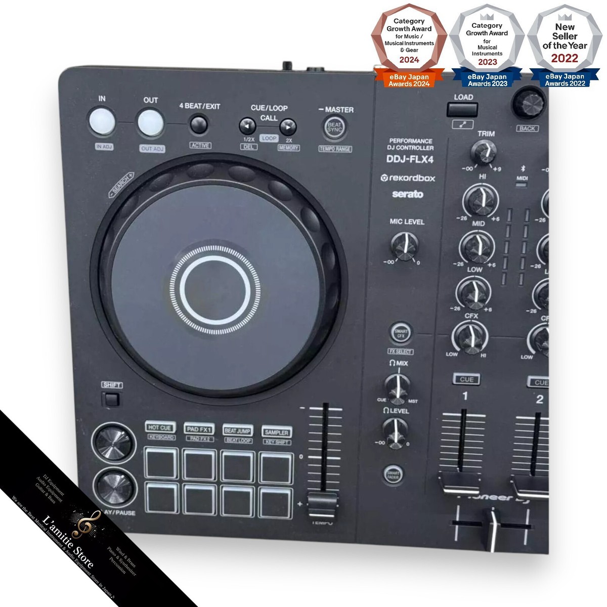 翌日発送可】DDJ-FLX4 DJコントローラー DDJ-FLX4 – Pioneer DJ Japan