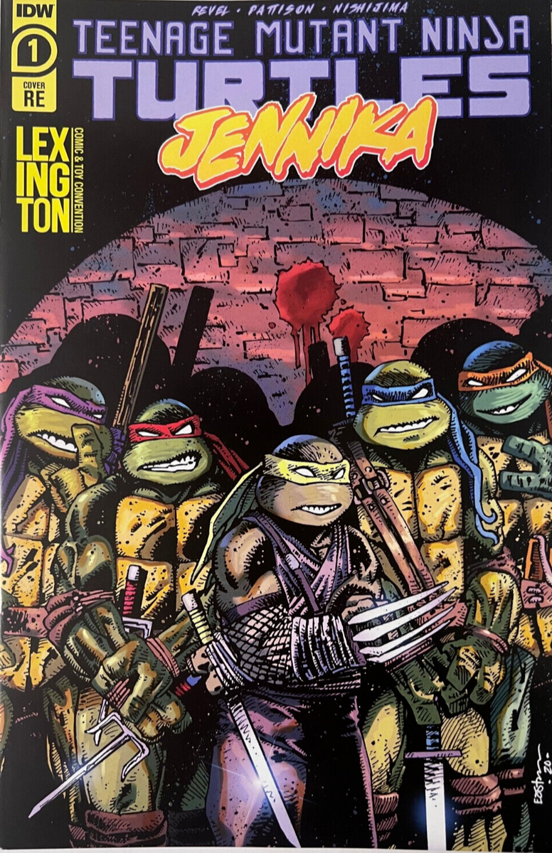 TMNT Teenage Mutant Ninja Turtles: Jennika #1 Lexington Convention