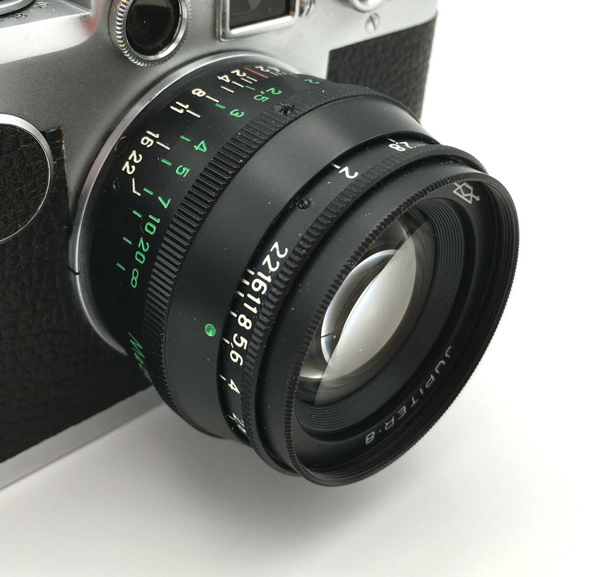 NEW Jupiter-8 LTM Leica Thread Mount 50 mm F:2 Lens Black Sonnar