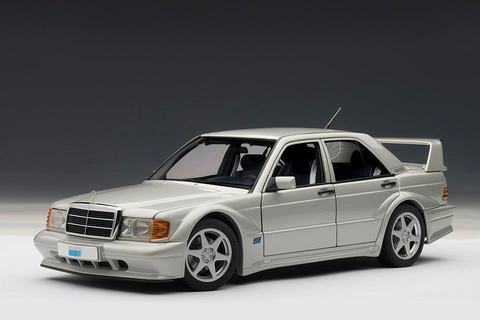 MERCEDES-BENZ 190E 2.5-16V EVOLUTION2 (ASTRAL SILVER) 1:18 *Last