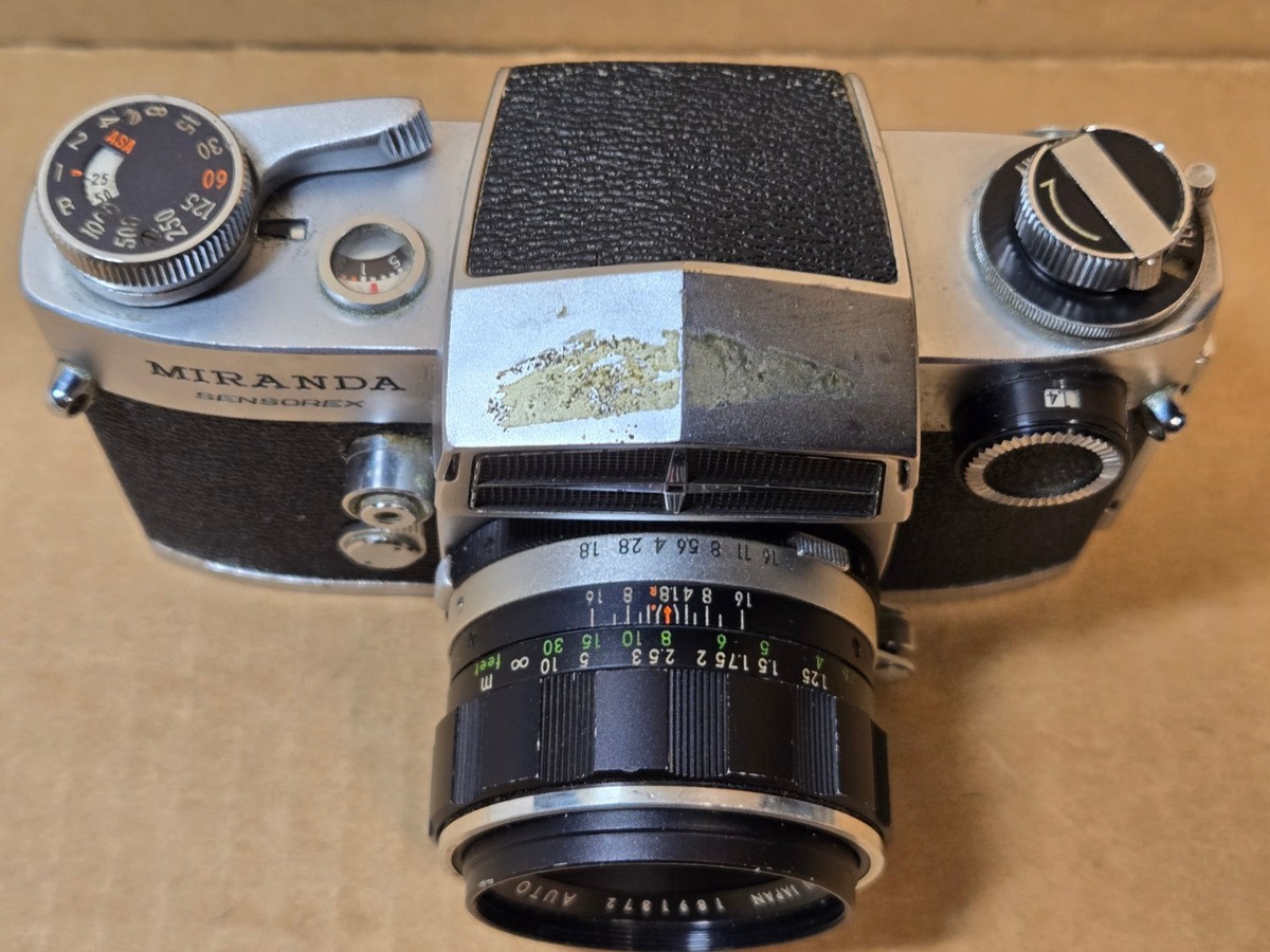 美品｜Miranda Sensorex ＋ レンズ:50mm f1.8 美品｜Miranda Sensorex ＋
