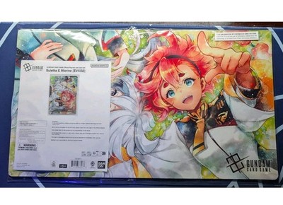 日本未発売 ガンダムカードゲーム 公式プレイマット EVX02