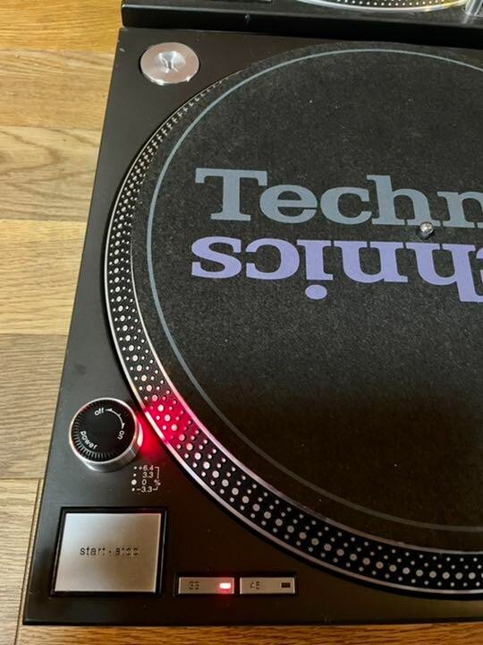 Technics SL-1200MK5 pair set Black DJ Turntable record player | eBay