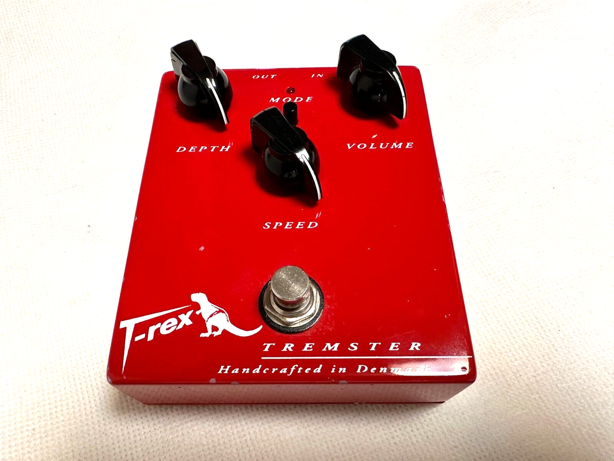 T-REX Tremster Tremolo Guitar Effect Pedal Early Model | eBay