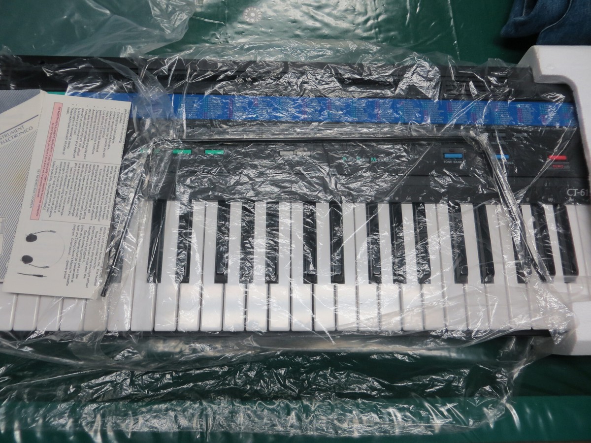 CASIO CT-615 TONE BANK 210 TONE BANK 61 KEY KEYBOARD W/SUSTAIN