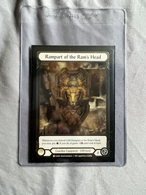 FaB 羊頭の堅盾 / Rampart of the Ram's Head JP】[守護者] 羊頭の堅盾