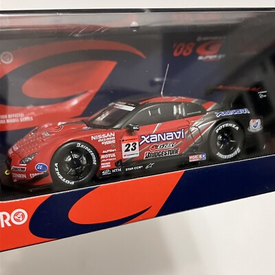 Rare EBBRO Xanavi Nismo Nissan GT-R Super GT 500 2008 1:43 JDM R35